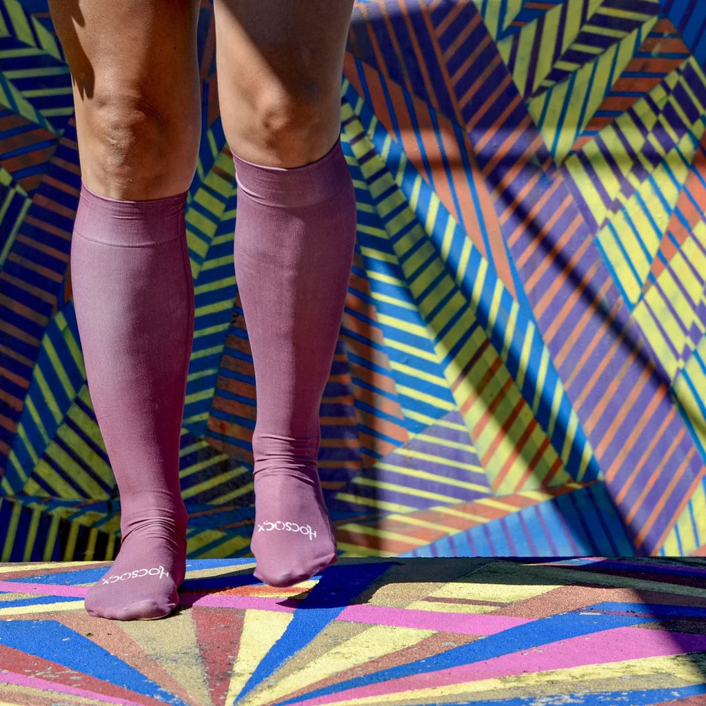 Maroon Madness Sock