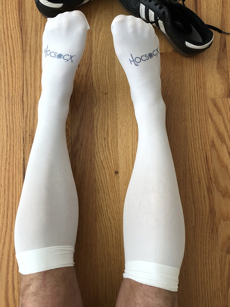 White - Leg Sleeve – hocsocxuk