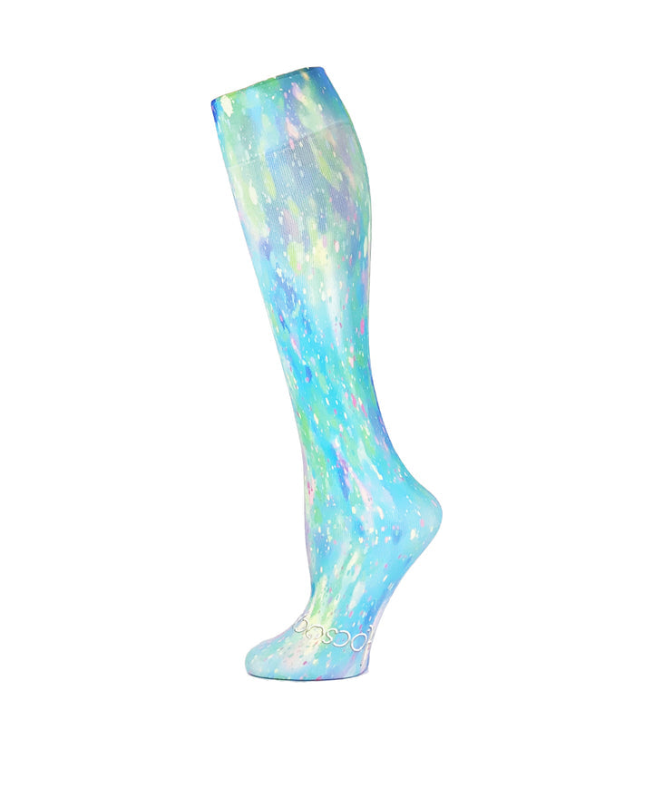 Opal Splatter Sock